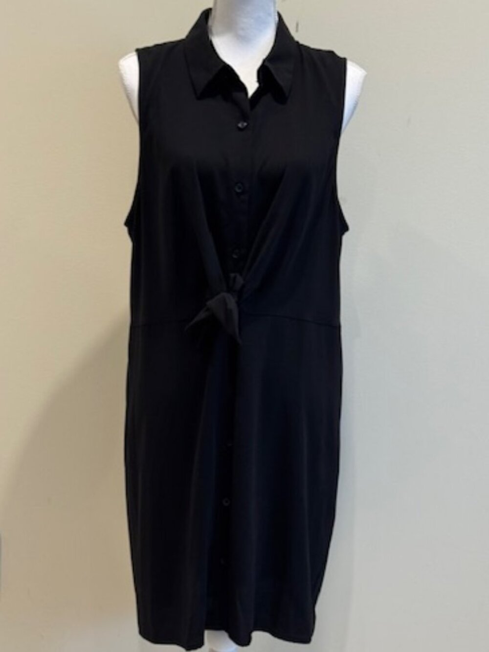 Nine West Black Tie Front Dress